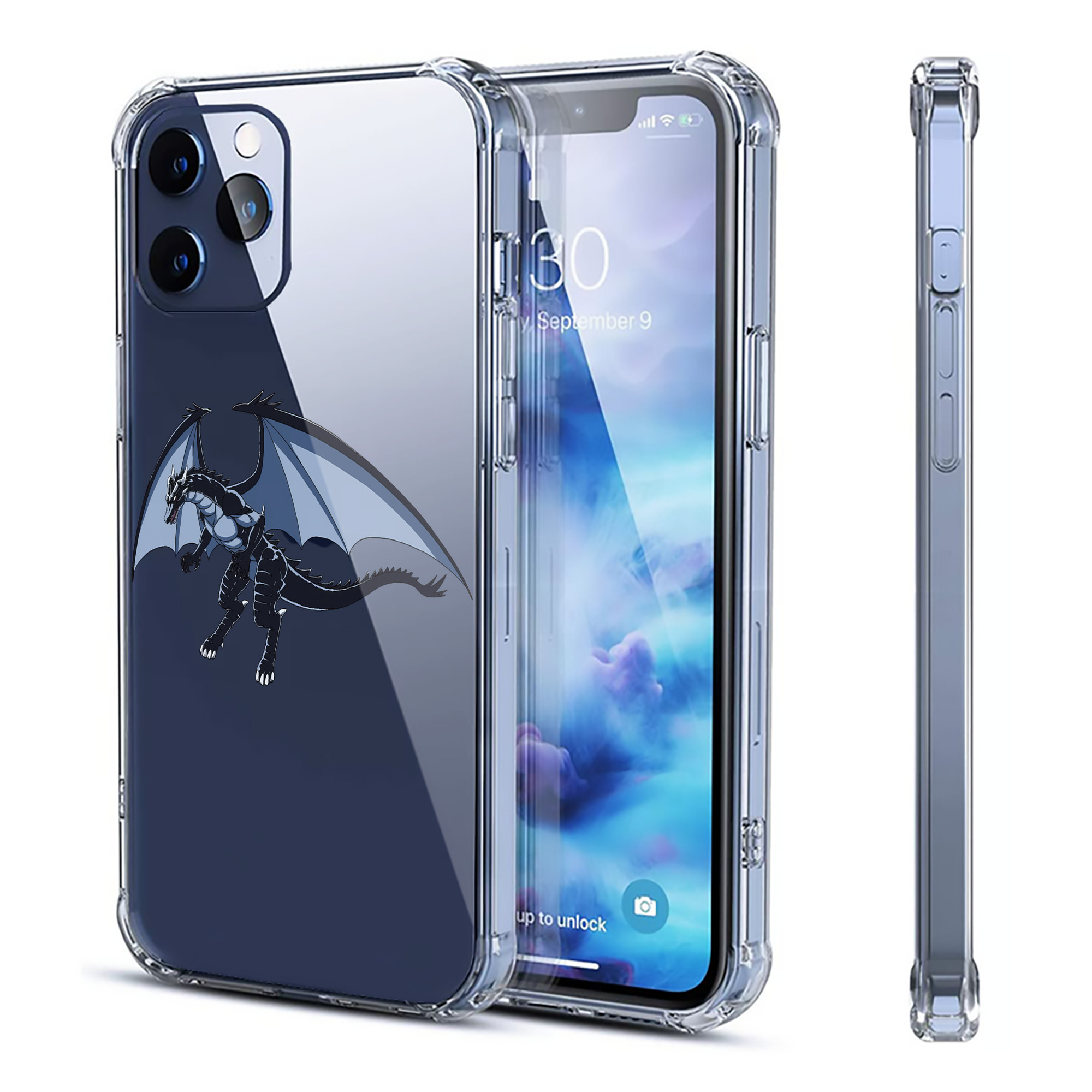 （画像用） 転スラ Regarding Reincarnated to Slime 【iPhone 12シリーズ対応】透明スマホケース（クリアソフトケース）